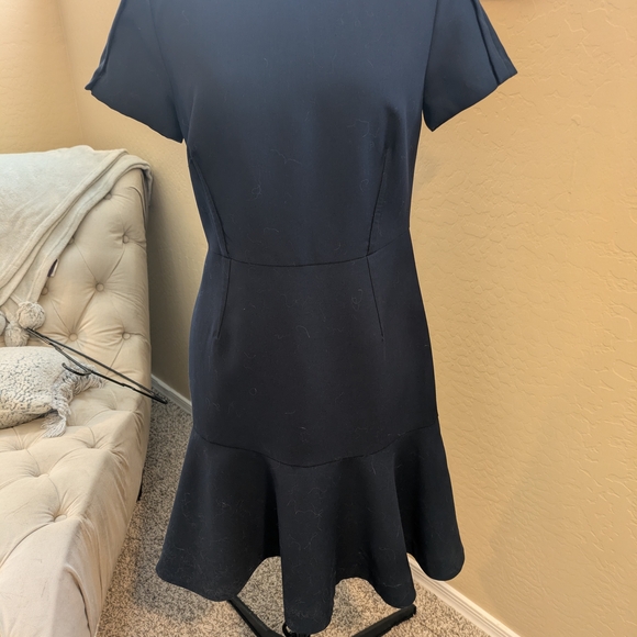 Banana Republic Navy Fit And Flare Dress - Picture 2 of 5